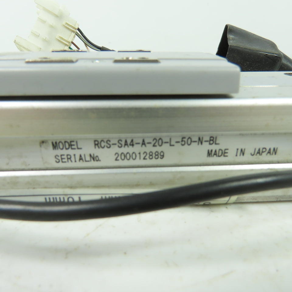 IAI RCS-SA4-A-20-L-50-N-BL Robo Cylinder Linear Actuator 50mm Stroke 20W 78.4N