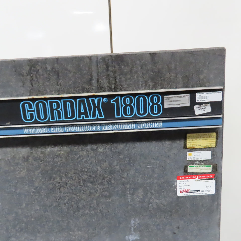 31.5" x 26.5" x 21"H Black Granite Layout Surface Angle Plate 8" Thick W/ Stand