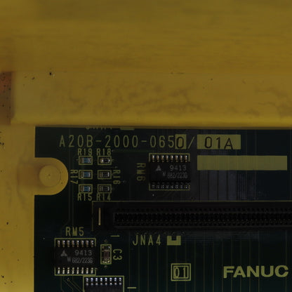 Fanuc A20B-2000-0650 6-Slot Backplane Chassis Rack PSU A350-2000-T654/01