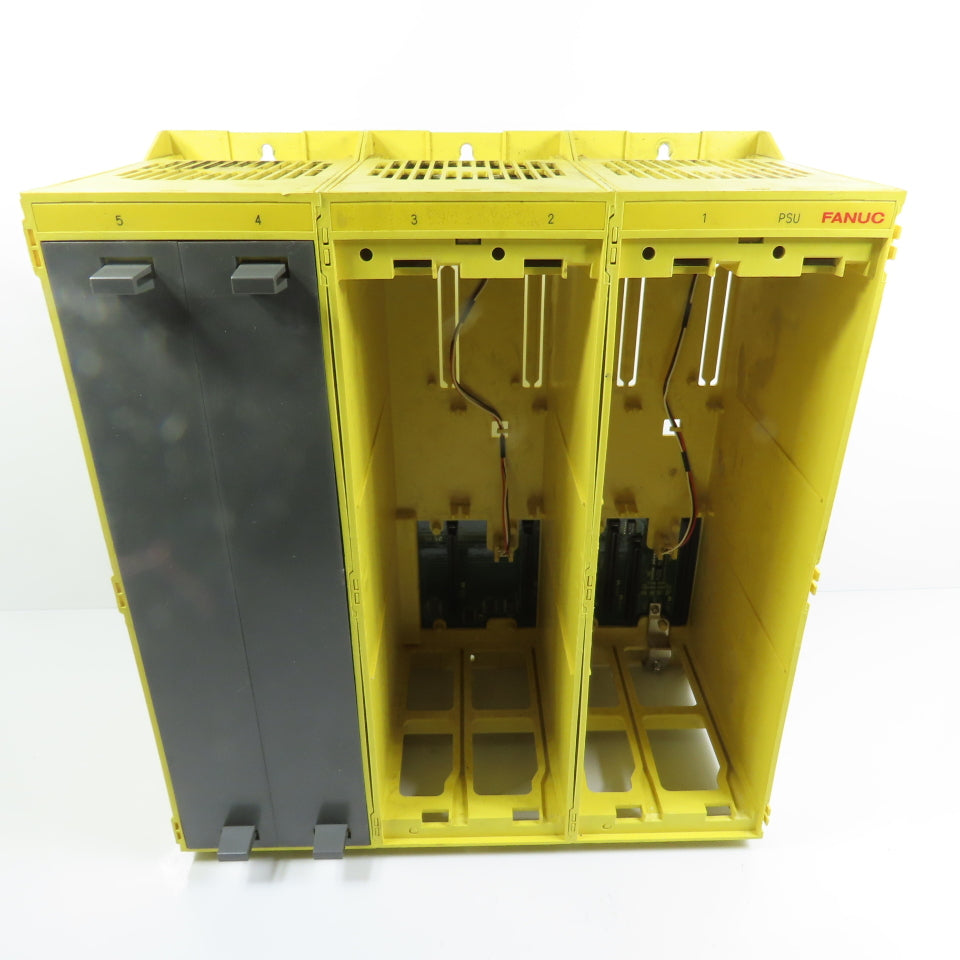Fanuc A20B-2000-0650 6-Slot Backplane Chassis Rack PSU A350-2000-T654/01