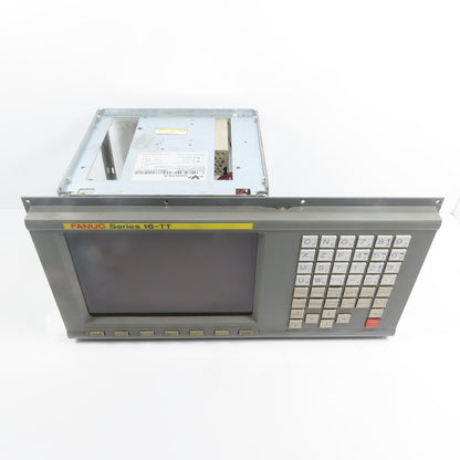 Fanuc A02B-0120-C043/TA Series 16-TT 9" B/W CRT/MDI Control Unit A61L-0001-0093