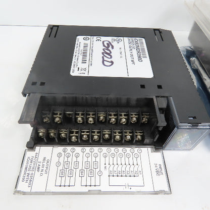 GE Fanuc IC693MDR390D 8 Point 24VDC Mixed I/O Relay Module (Very Clean)