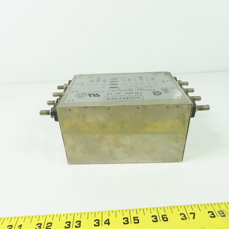 Schaffner FN 356-36-24 3Ph Line Filter 440/250V 36A 50/60Hz