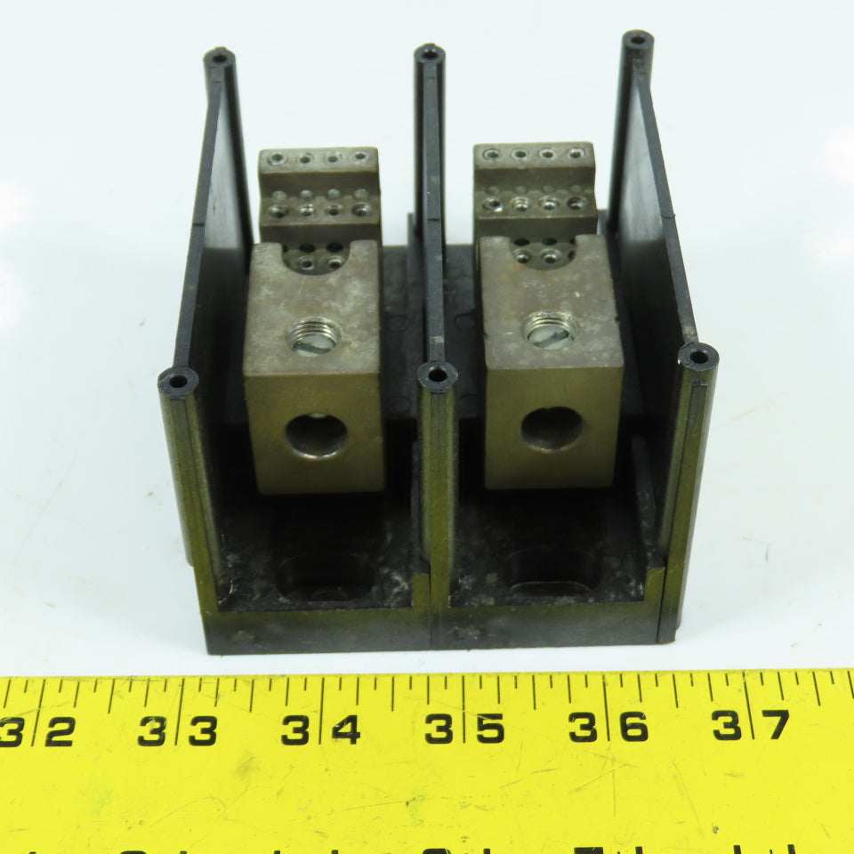 Gould Shawmut 66112 2-Pole Power Distribution Block 600V