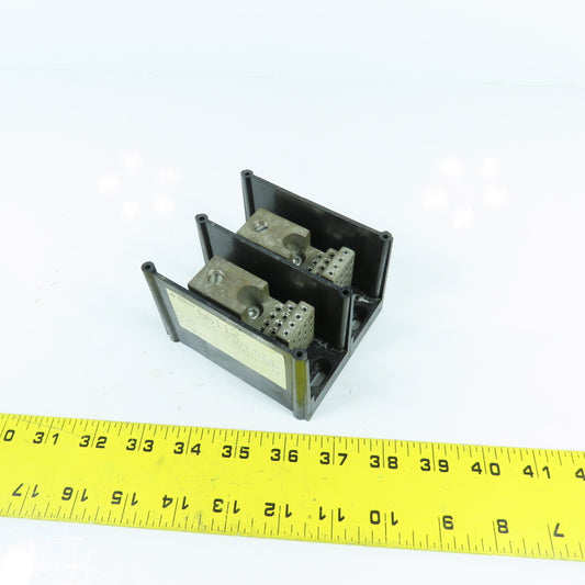 Gould Shawmut 66112 2-Pole Power Distribution Block 600V