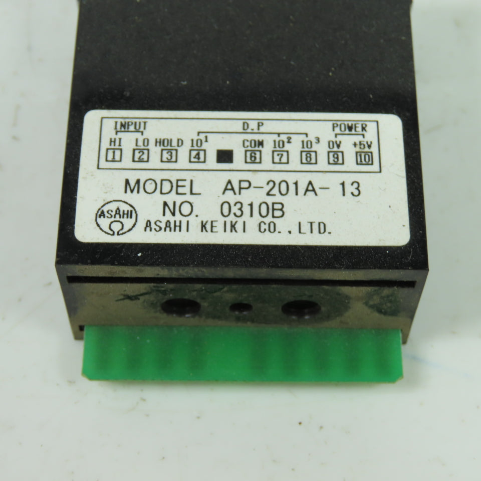 Asahi AP-201A-13 Digital Display Panel Meter Voltmeter 0310B