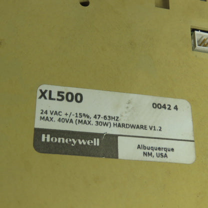 Honeywell XL500 4 Slot Rack Module Control System 24VAC 40VA