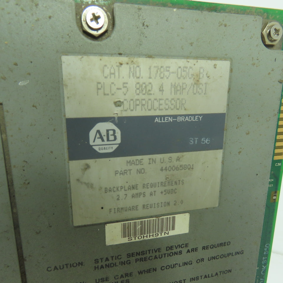 Allen Bradley 1785-05G B Interface Coprocessor Module 2.7A 5VDC