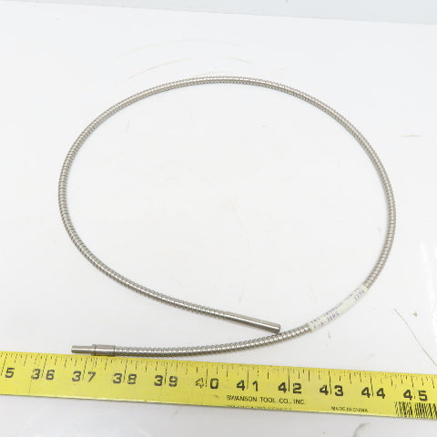 Tri-Tronics BF-E-36RS Single Fiberoptic Stainless Steel Jacket Light Guide Cable