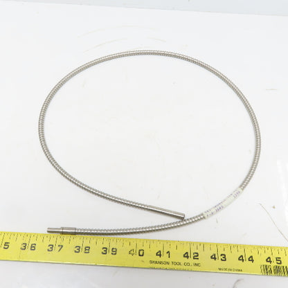 Tri-Tronics BF-E-36RS Single Fiberoptic Stainless Steel Jacket Light Guide Cable