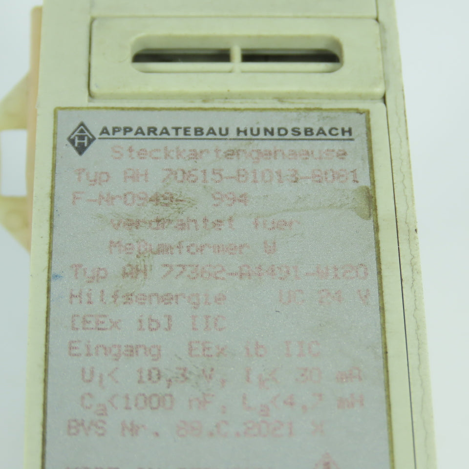 Apparatebau Hundsbach AH 70615-81013-8081 Control Module