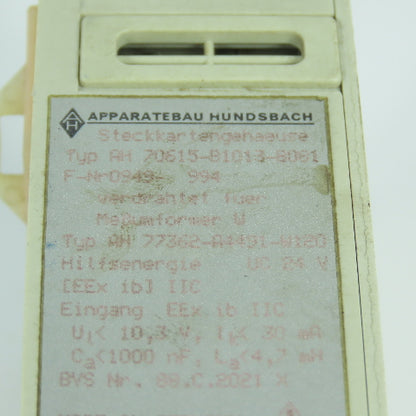 Apparatebau Hundsbach AH 70615-81013-8081 Control Module