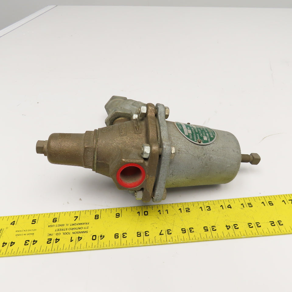 Mueller H9300 3/4" NPT Pressure Regulator 250PSI Wye Strainer
