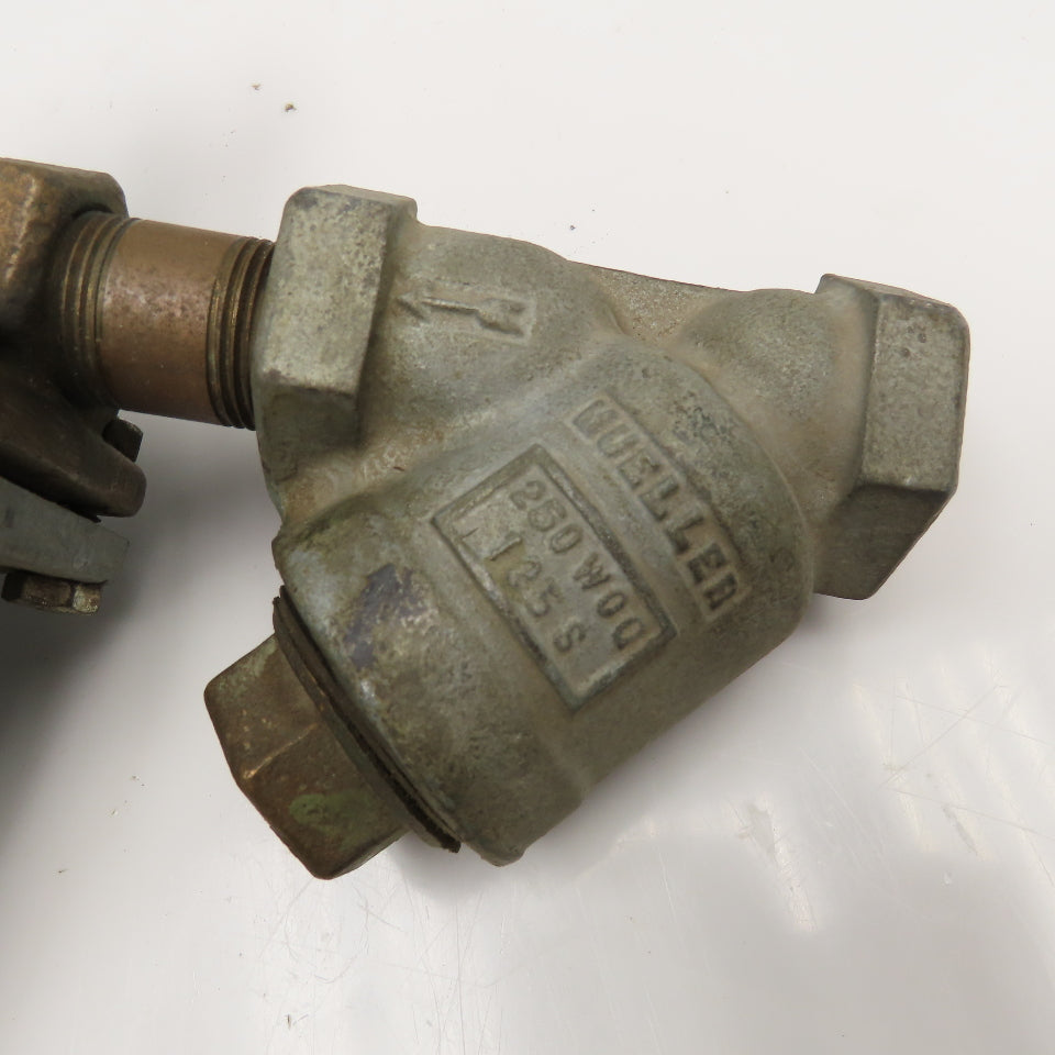 Mueller H9300 3/4" NPT Pressure Regulator 250PSI Wye Strainer