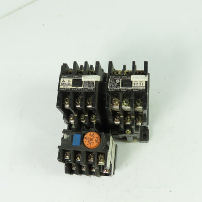 Mitsubishi MSO-KR11 Reversing Motor Starter 600V W/ TH-K12KPUL Overload Relay