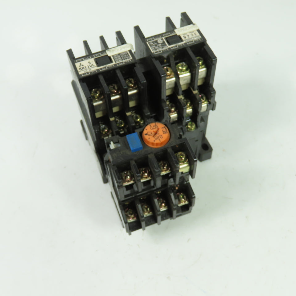 Mitsubishi MSO-KR11 Reversing Motor Starter 600V W/ TH-K12KPUL Overload Relay