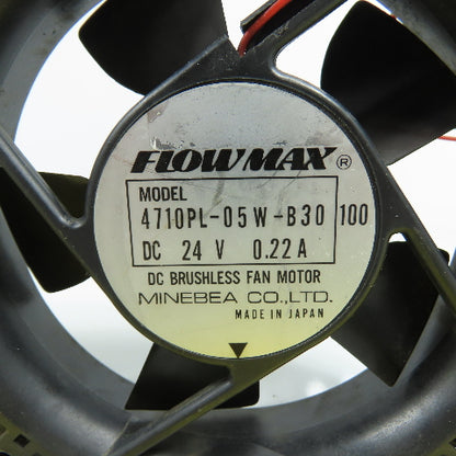 Minebea 4710PL-05W-B30 24VDC Electronics Cooling Fan 0.22A Lot Of 2