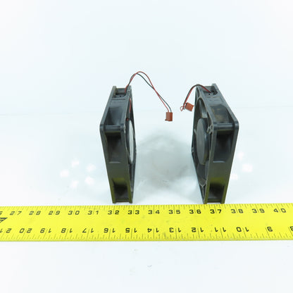 Minebea 4710PL-05W-B30 24VDC Electronics Cooling Fan 0.22A Lot Of 2
