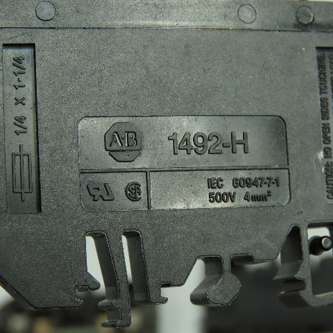 Allen Bradley 1492-H Terminal Blocks Din Rail 500V 4mm2 Lot Of 30