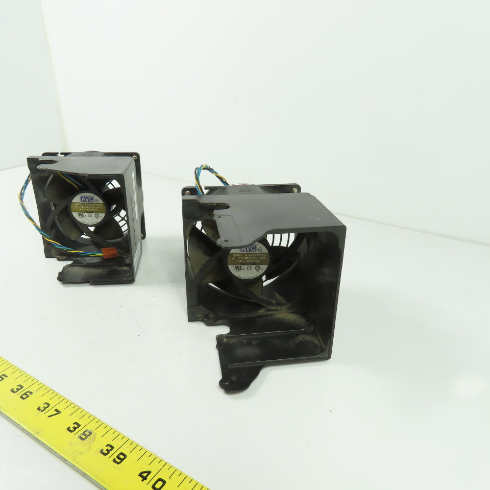 AVC DESA0938B2M Ball Bearing Server Cooling Fan 12VDC 0.75A Lot Of 2