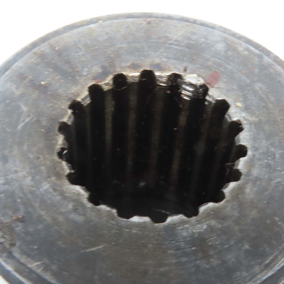 1-3/8" Keyed Bore To 18 Tooth Splined Bore Adapter 2-1/2" OD x 3-7/8" OAL