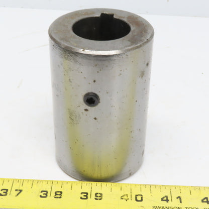 1-3/8" Keyed Bore To 18 Tooth Splined Bore Adapter 2-1/2" OD x 3-7/8" OAL