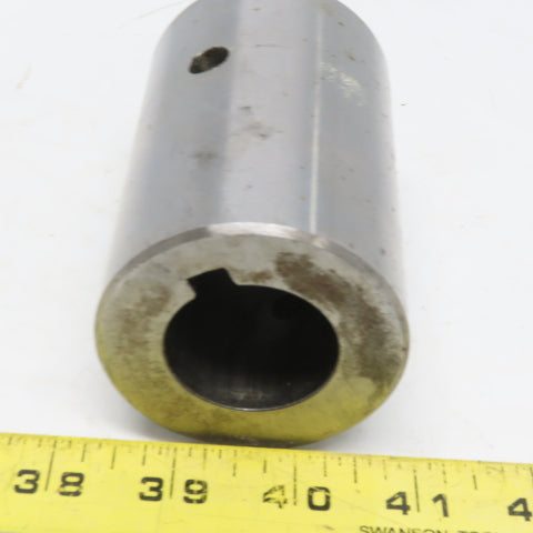 1-3/8" Keyed Bore To 18 Tooth Splined Bore Adapter 2-1/2" OD x 3-7/8" OAL