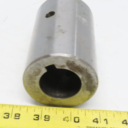 1-3/8" Keyed Bore To 18 Tooth Splined Bore Adapter 2-1/2" OD x 3-7/8" OAL
