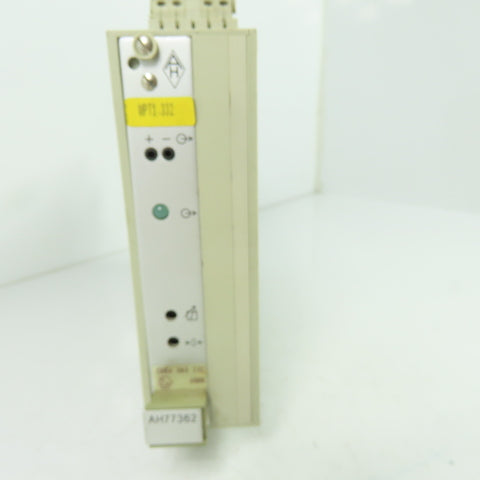 Apparatebau Hundsbach AH 70615-D1013 Module W/ AH77362 Slot Card