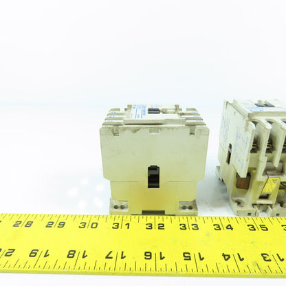Eaton Cutler Hammer D15CR40 6A 600VAC Contactor Relay 120V Coil Lot Of 4