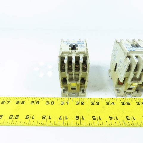 Eaton Cutler Hammer D15CR40 6A 600VAC Contactor Relay 120V Coil Lot Of 4