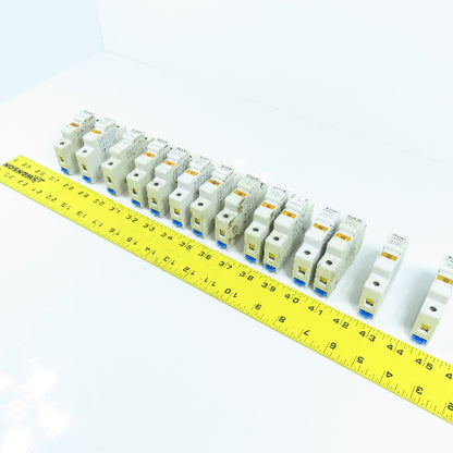 Gould USCC11 Ultrasafe 30A 600V Fuse Holder Class CC Only Lot Of 14