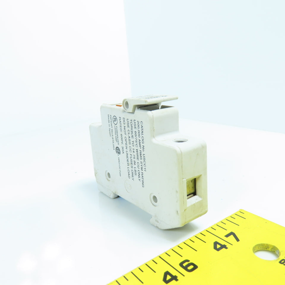 Gould USCC11 Ultrasafe 30A 600V Fuse Holder Class CC Only Lot Of 14