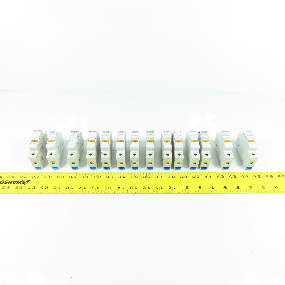 Gould USCC11 Ultrasafe 30A 600V Fuse Holder Class CC Only Lot Of 14