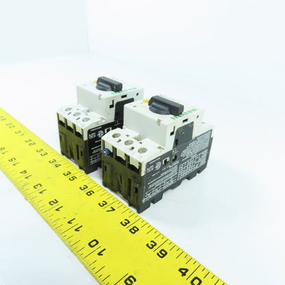 Moeller PKZM0-2.5 Motor Protector Circuit Breaker 1.6-2.5A 600VAC Lot Of 2