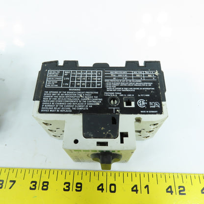 Moeller PKZM0-2.5 Motor Protector Circuit Breaker 1.6-2.5A 600VAC Lot Of 2