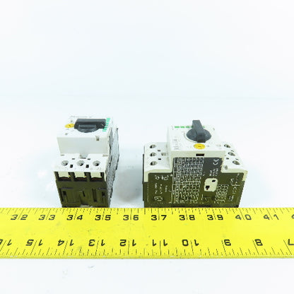 Moeller PKZM0-2.5 Motor Protector Circuit Breaker 1.6-2.5A 600VAC Lot Of 2