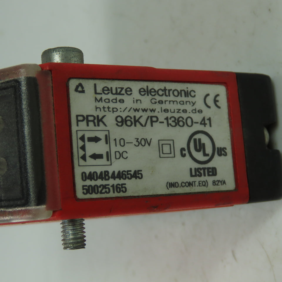 Leuze PRK 96K/P-1360-41 Photoelectric Sensor 10-30VDC 4-Pin