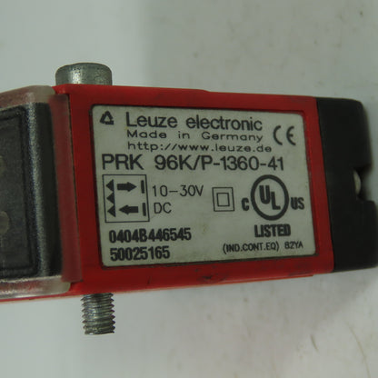 Leuze PRK 96K/P-1360-41 Photoelectric Sensor 10-30VDC 4-Pin