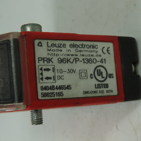 Leuze PRK 96K/P-1360-41 Photoelectric Sensor 10-30VDC 4-Pin