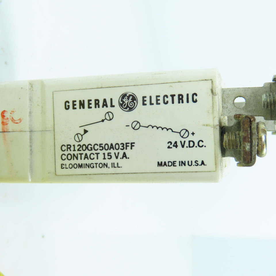 General Electric CR120GC50A03FF 15 V.A. Contact 24VDC