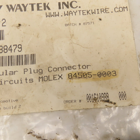 Molex 84505-0003 31 Position Circular Connector