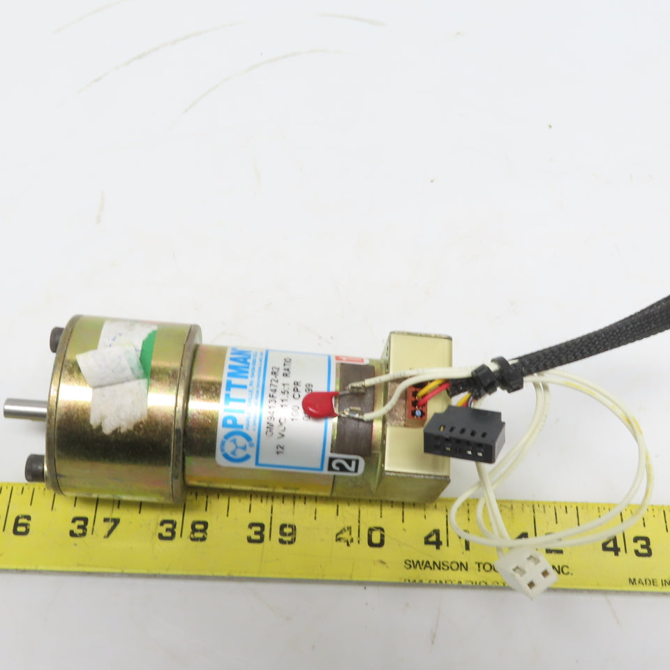 Pittman GM9413F472-R2 12VDC Electric Gear Motor 11.5 : 1 Ratio