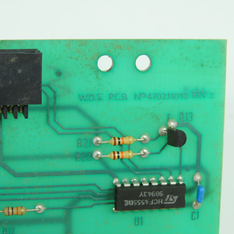 W.D.S. 470211010 PCB Circuit Board 409636
