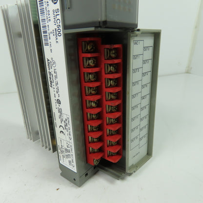 Allen Bradley 1746-0A16 Ser C SLC500 Output Module W/Heatsink