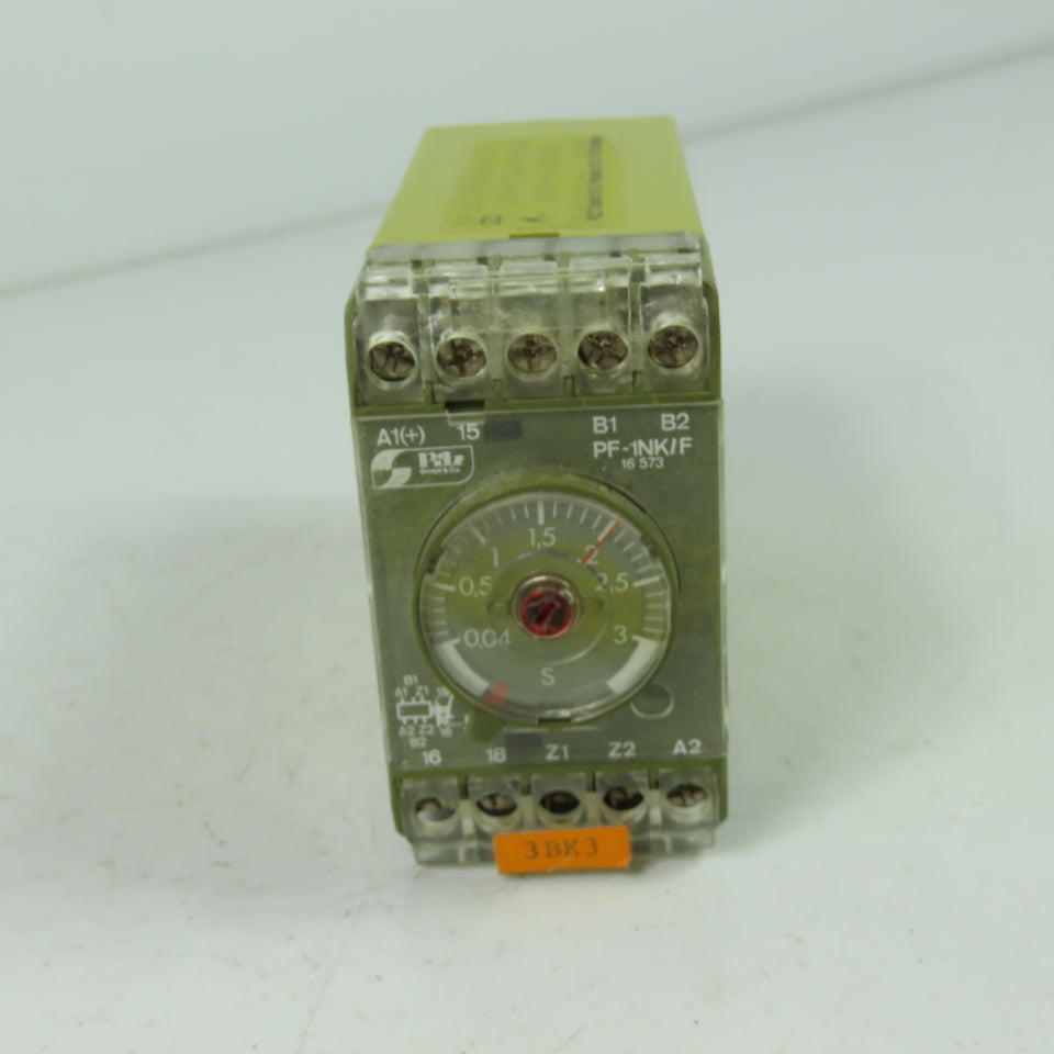 Pilz PF-1NK/F/3s/FBM Safety Relay 110V 5VA 250V 8A 1100VA