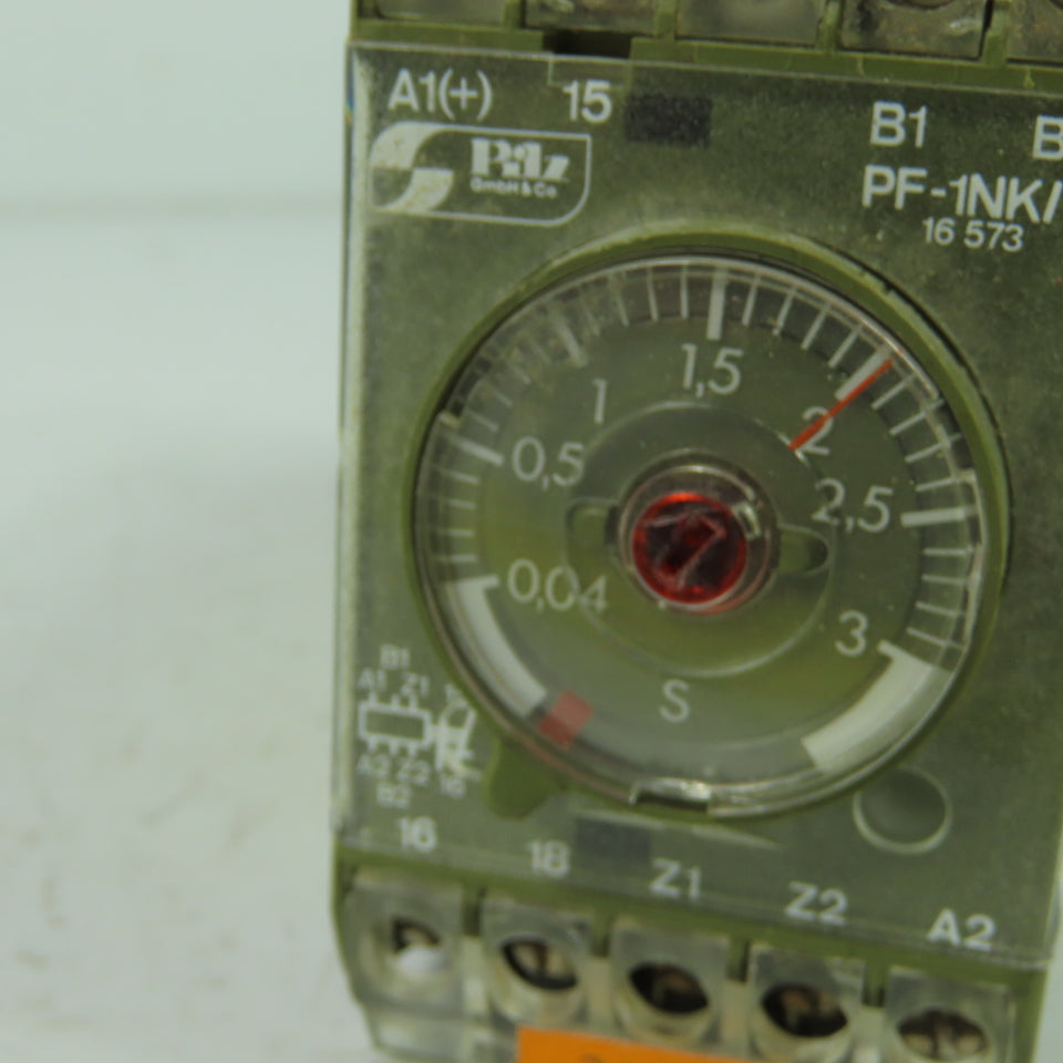 Pilz PF-1NK/F/3s/FBM Safety Relay 110V 5VA 250V 8A 1100VA