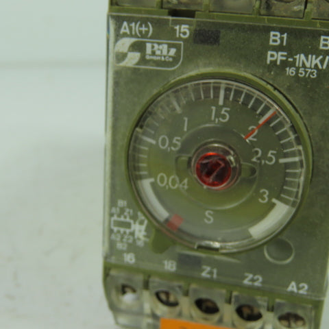 Pilz PF-1NK/F/3s/FBM Safety Relay 110V 5VA 250V 8A 1100VA