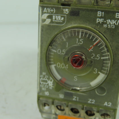 Pilz PF-1NK/F/3s/FBM Safety Relay 110V 5VA 250V 8A 1100VA