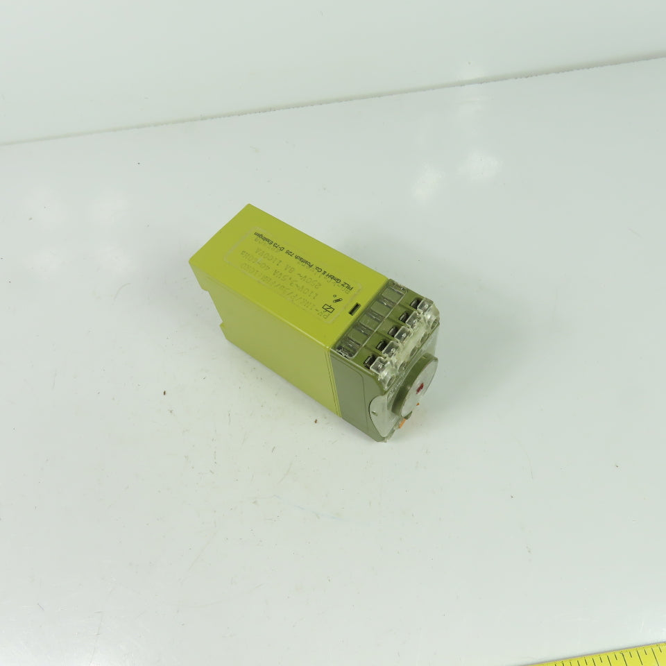 Pilz PF-1NK/F/3s/FBM Safety Relay 110V 5VA 250V 8A 1100VA